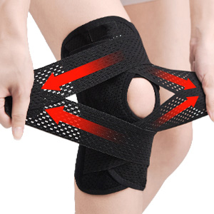 knee brace with side stabilizers